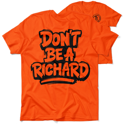 Richard  - Safety Orange T-Shirt