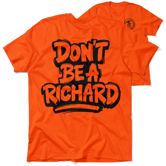 Richard  - Safety Orange T-Shirt