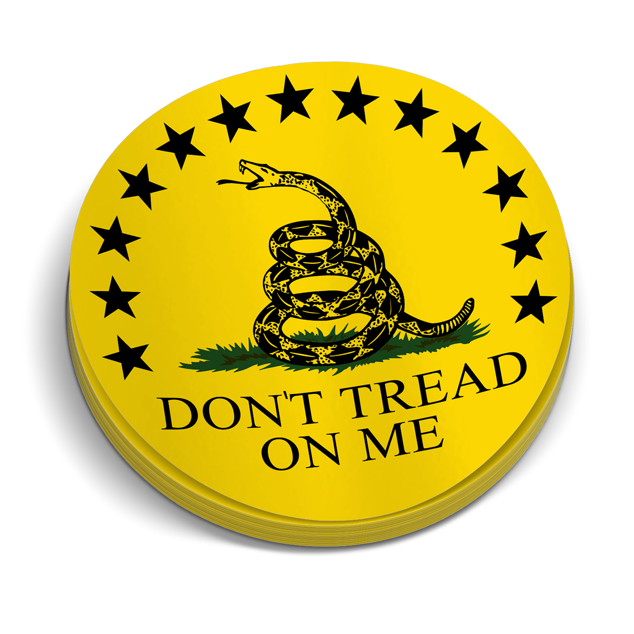 Don't tread On Me Hard Hat Decal