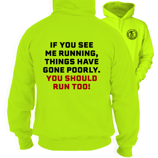 Run- Safety Yellow Hi-Vis Hoodie