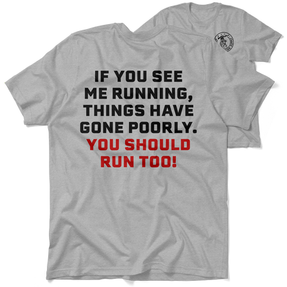 Run - Safety Yellow T-Shirt
