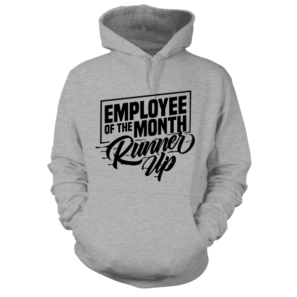 Runner Up - Heather Gray Hoodie