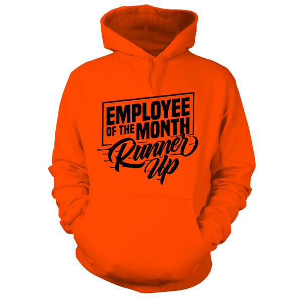 Runner Up - Safety Orange Hoodie