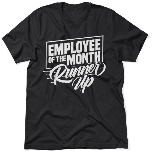 Runner Up - Black T-Shirt