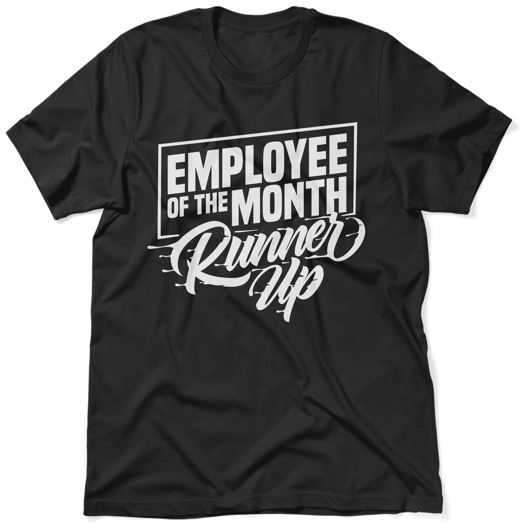 Runner Up - Black T-Shirt