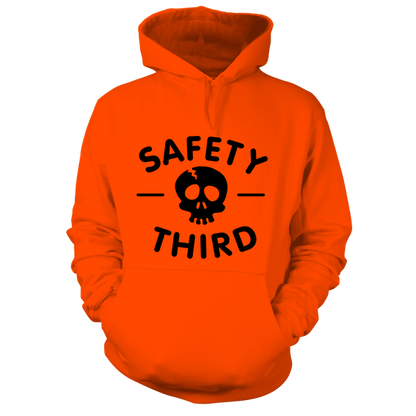 Safety Third - Safety Orange Hi Vis Hoodie