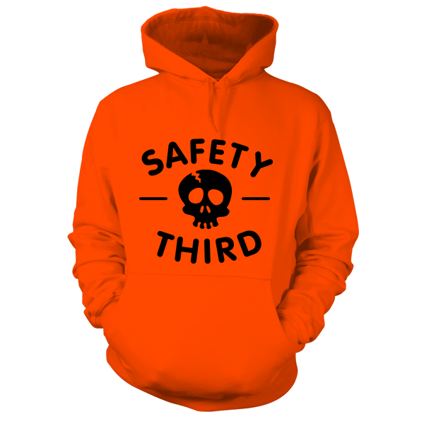 Safety Third - Safety Orange Hi Vis Hoodie