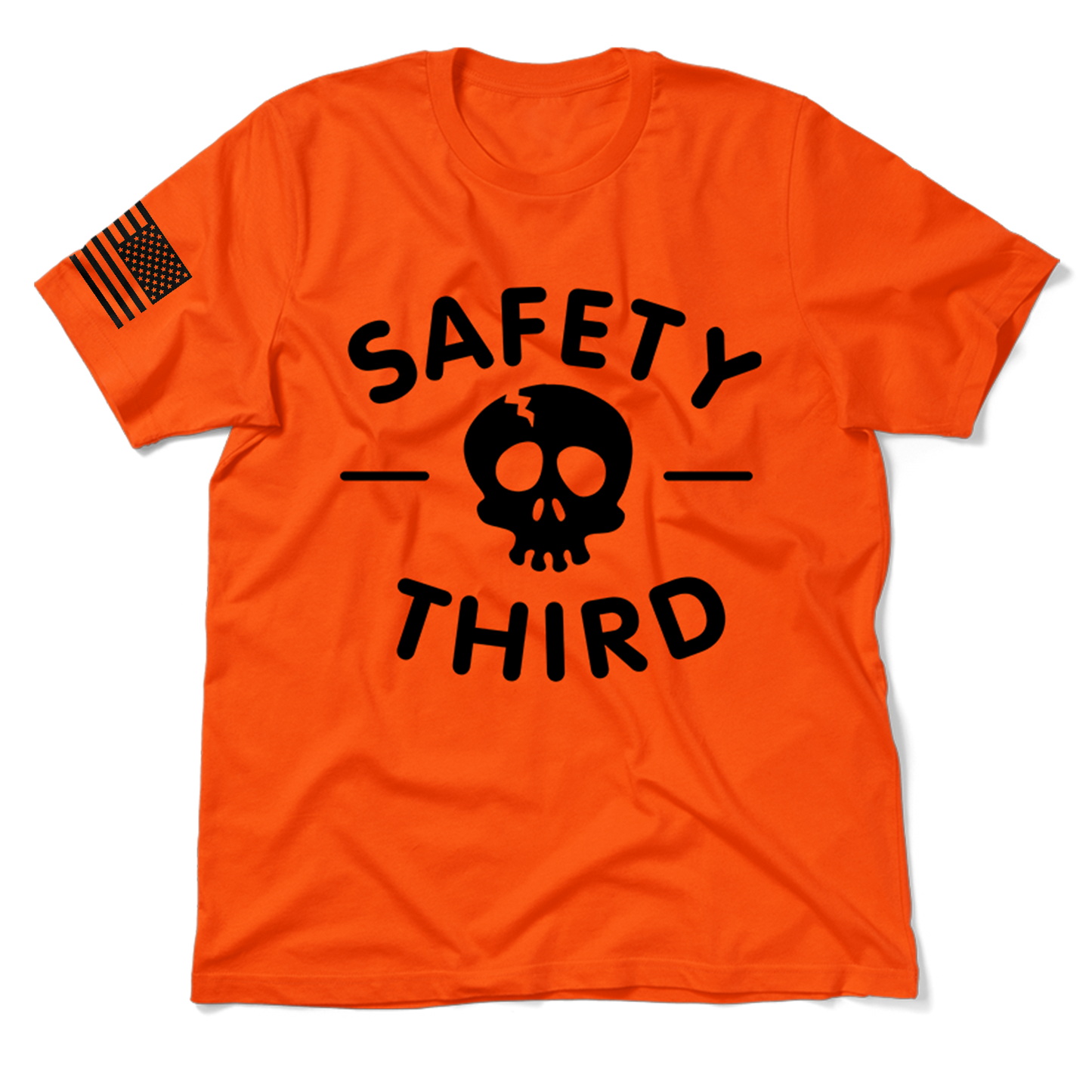 Safety Third - Safety Orange T-Shirt