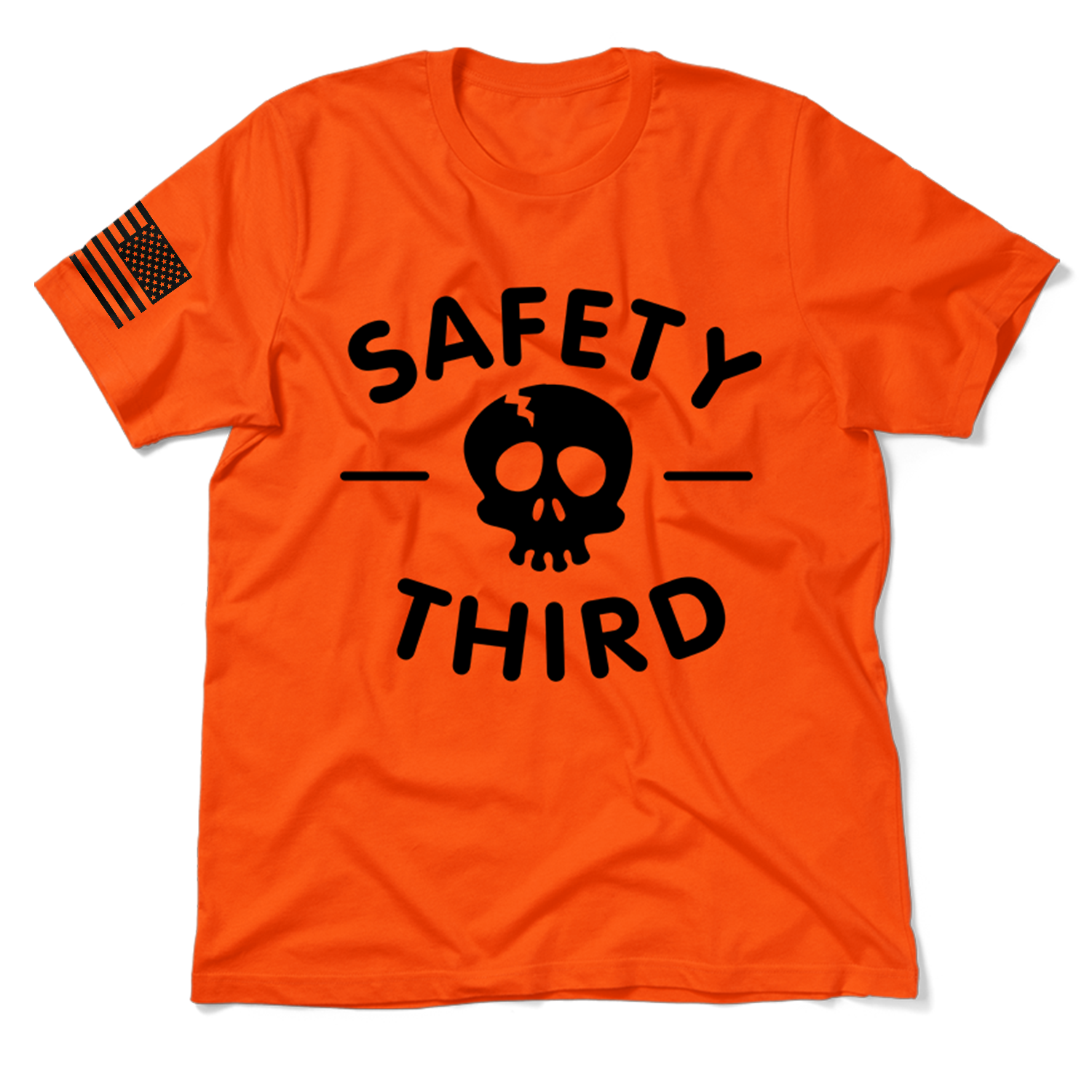 Safety Third - Safety Orange T-Shirt