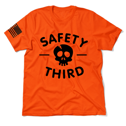 Safety Third - Safety Orange T-Shirt