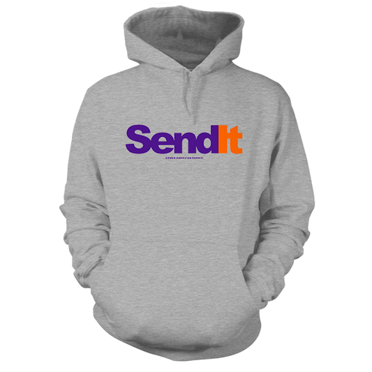 Send It - Heather Gray Hoodie