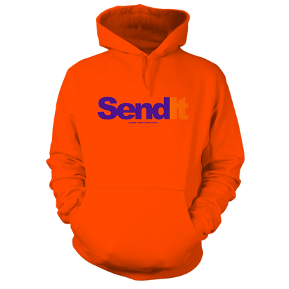 Send It - Safety Orange Hi-Vis Hoodie