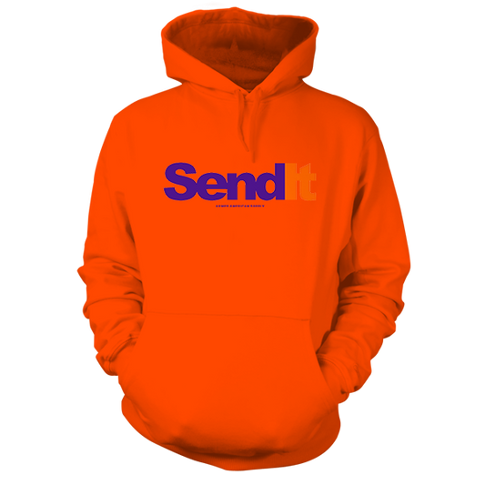 Send It - Safety Orange Hi-Vis Hoodie