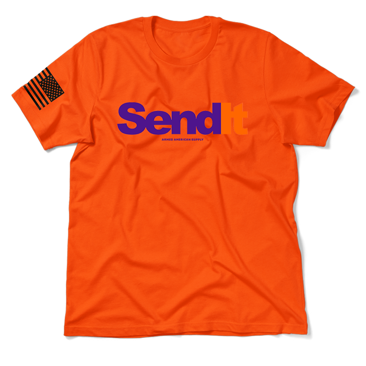 Send It - Safety Orange T-Shirt