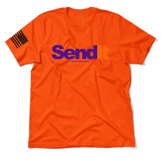 Send It - Safety Orange T-Shirt