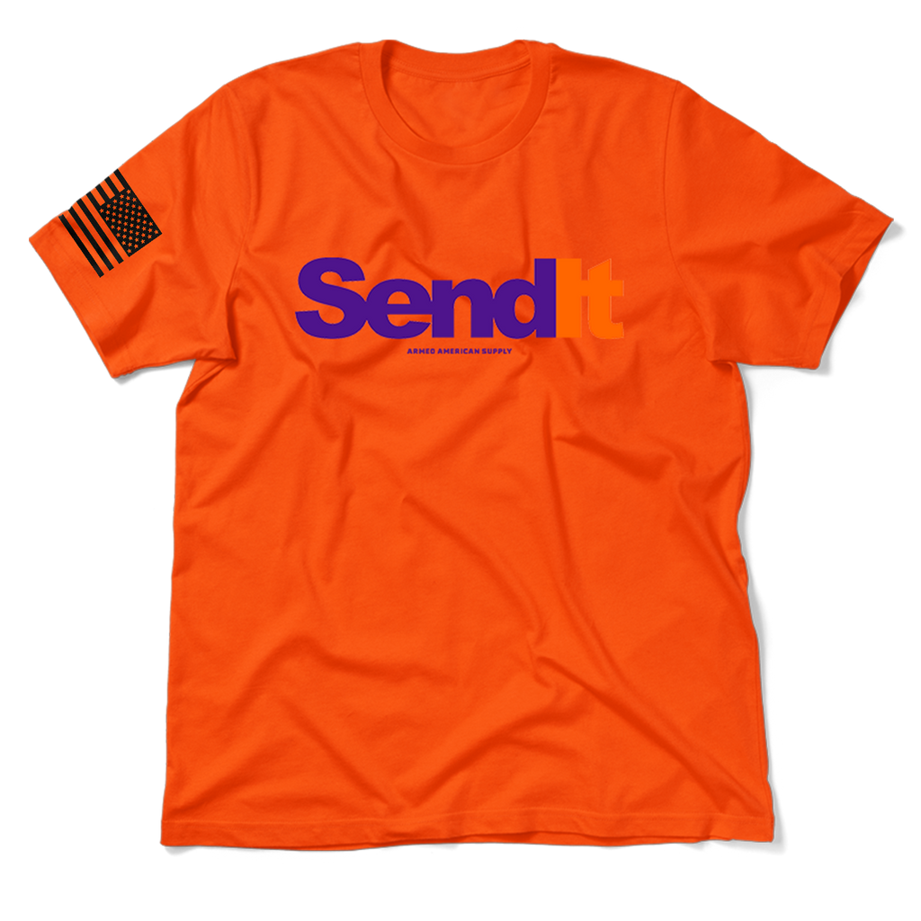 Send It - Safety Orange T-Shirt