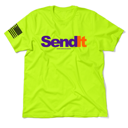 Send It - Safety Yellow T-Shirt