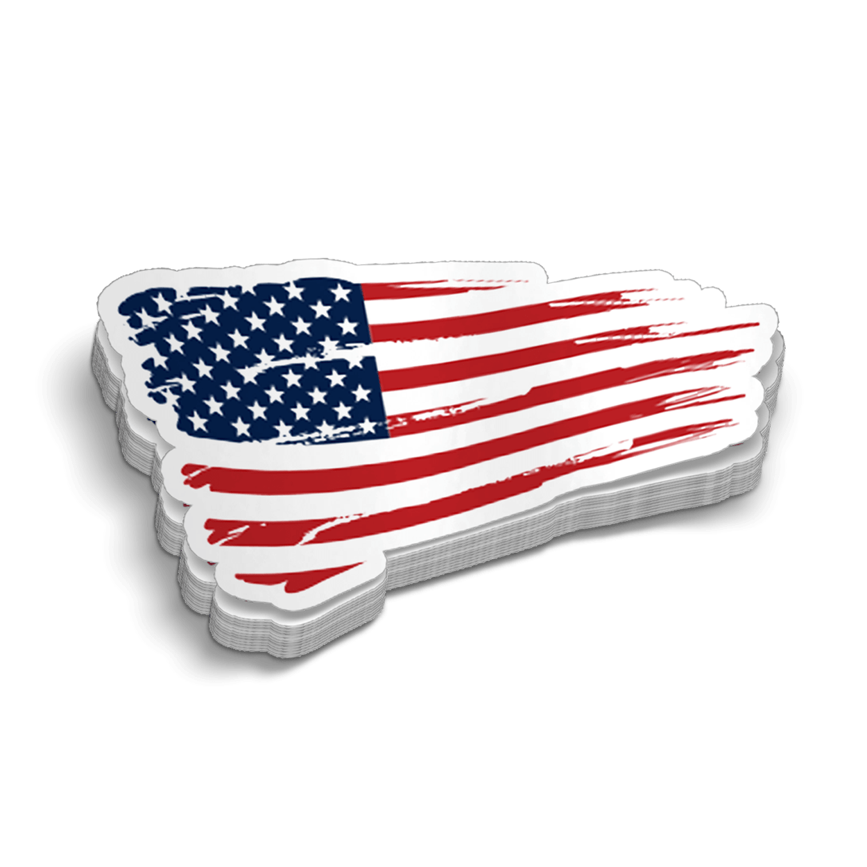American flag Hard Hat Decal – Armed American Supply