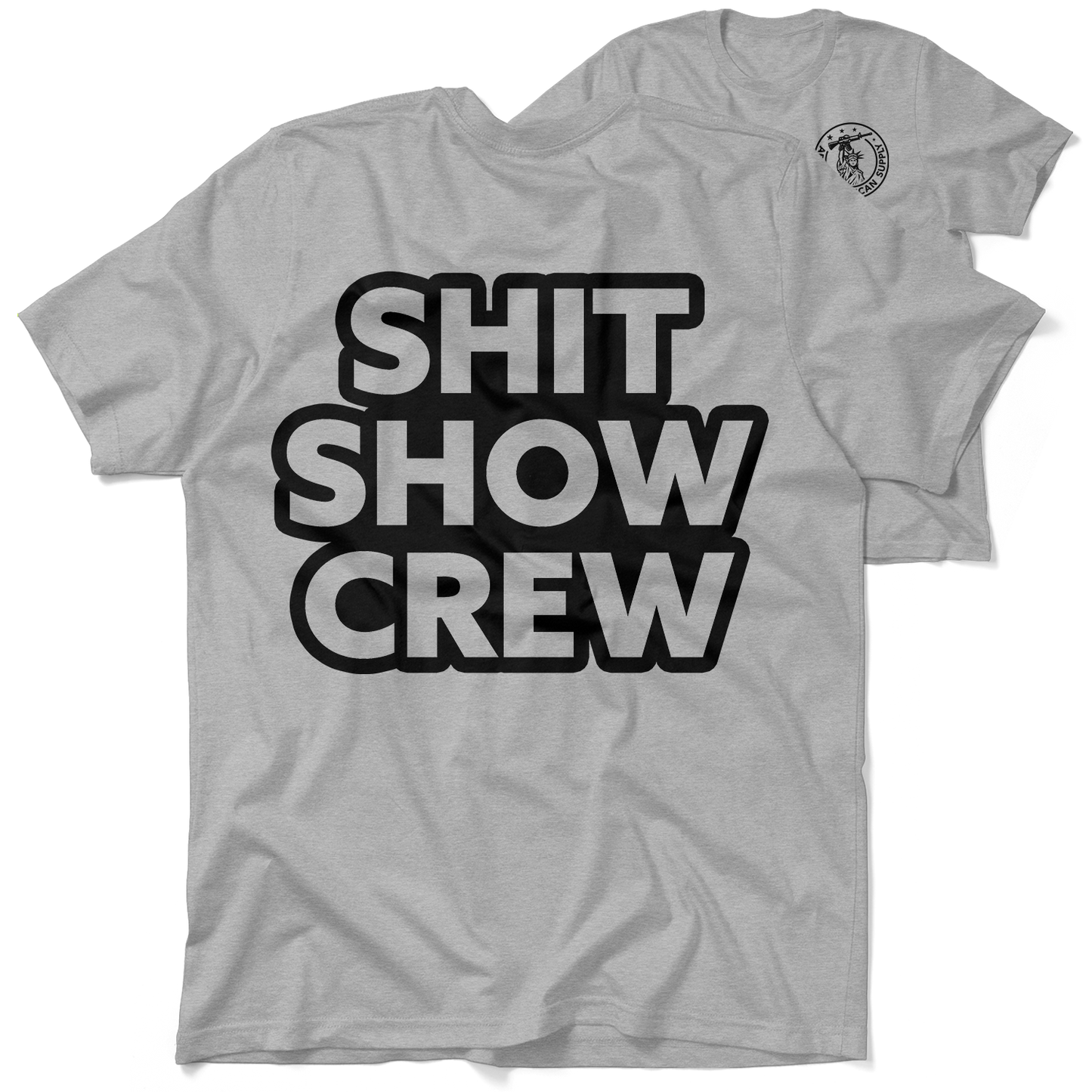 Shit Show Crew - Safety Yellow T-Shirt