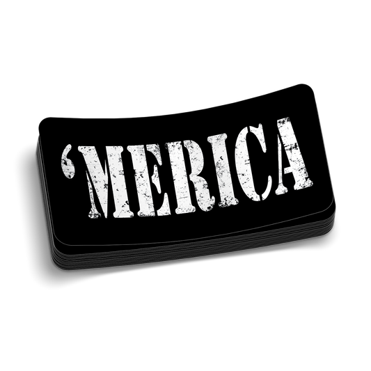 'Merica Hard Hat Decal