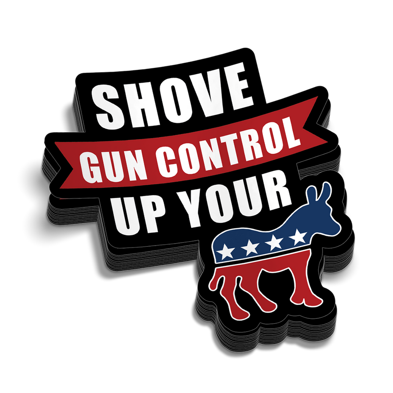Shove Gun Control Decal