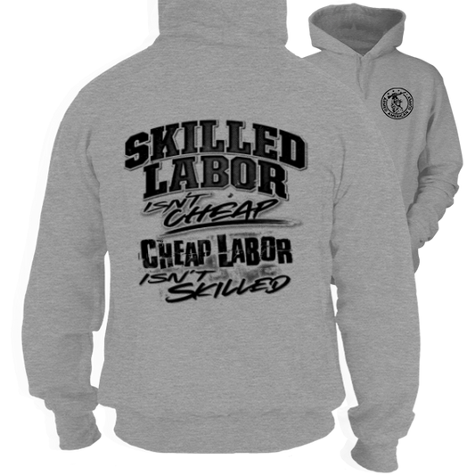 Skilled Labor - Heather Gray Hoodie