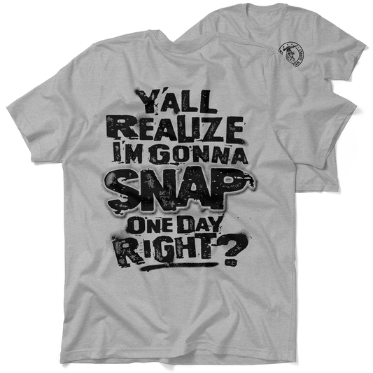 Snap - Heather Gray T-Shirt