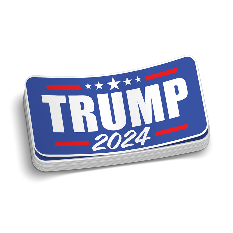 Trump 2024 Hard Hat Decal