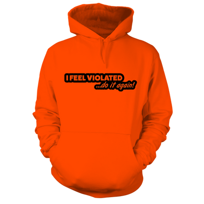 Violated - Safety Orange Hoodie