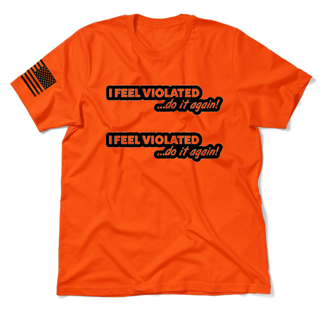 Violated - Safety Orange T-Shirt