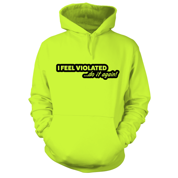 Violated - Safety Yellow Hoodie