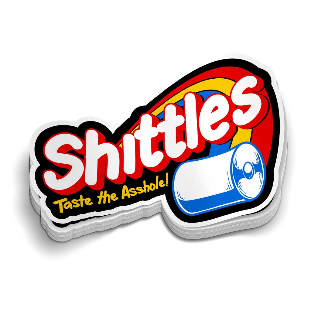 Shittles Hard Hat Decal