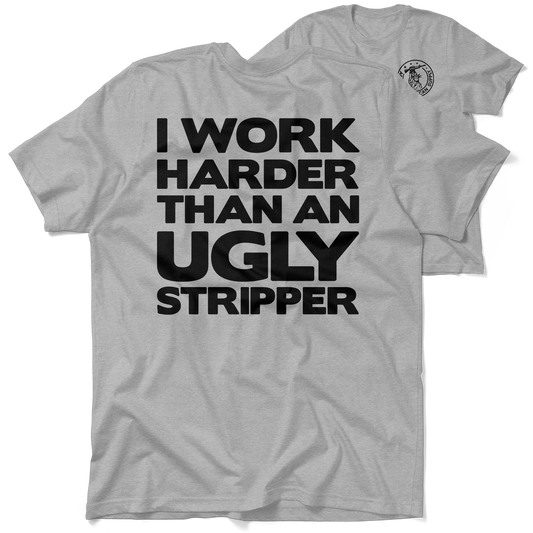 Work Harder - Heather Gray T-Shirt