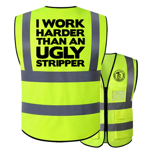 Work Harder - Class 2 Reflective Hi-Vis Vest