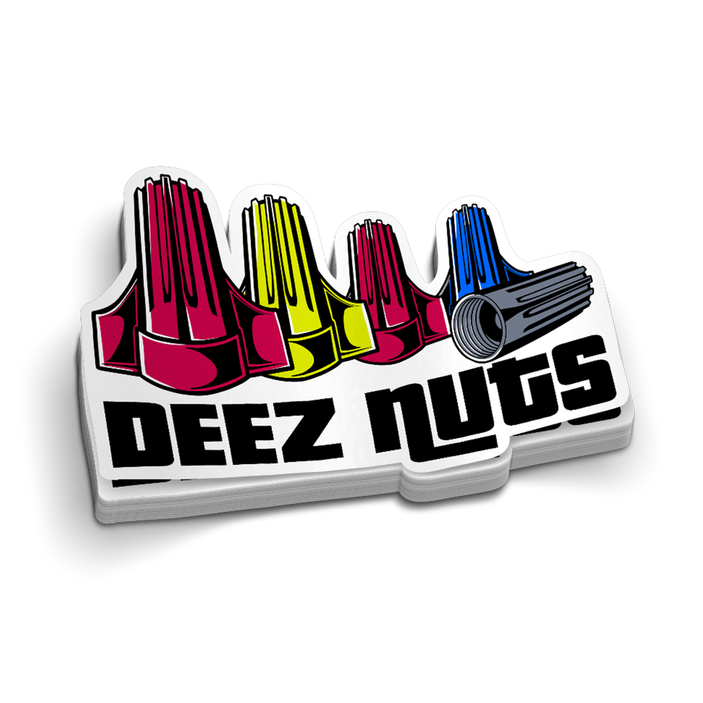 Deez Nuts 5 Inch Decal