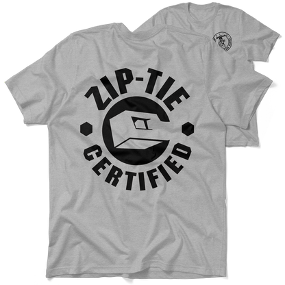 Zip Tie - Safety Yellow T-Shirt