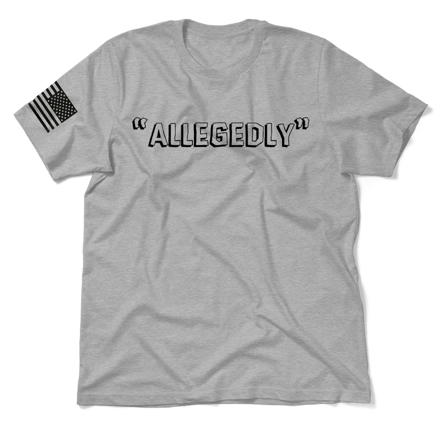 Allegedly - Heather Gray T-Shirt