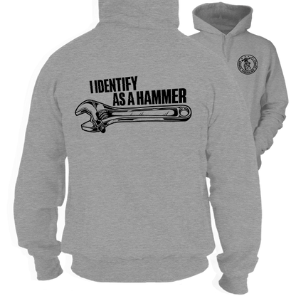 Hammer - Heather Gray Hoodie