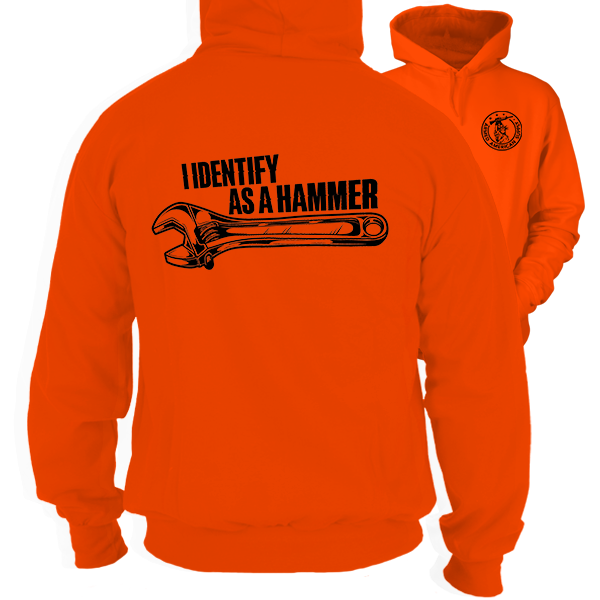 Hammer - Safety Orange Hoodie