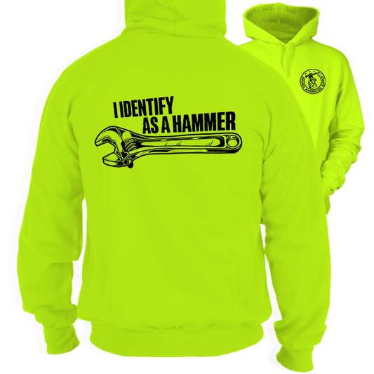 Hammer - Safety Yellow Hi-Vis Hoodie