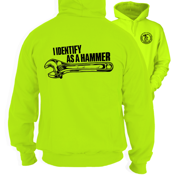 Hammer - Safety Yellow Hi-Vis Hoodie