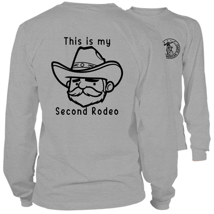 My Second Rodeo - Long Sleeve Heather Gray