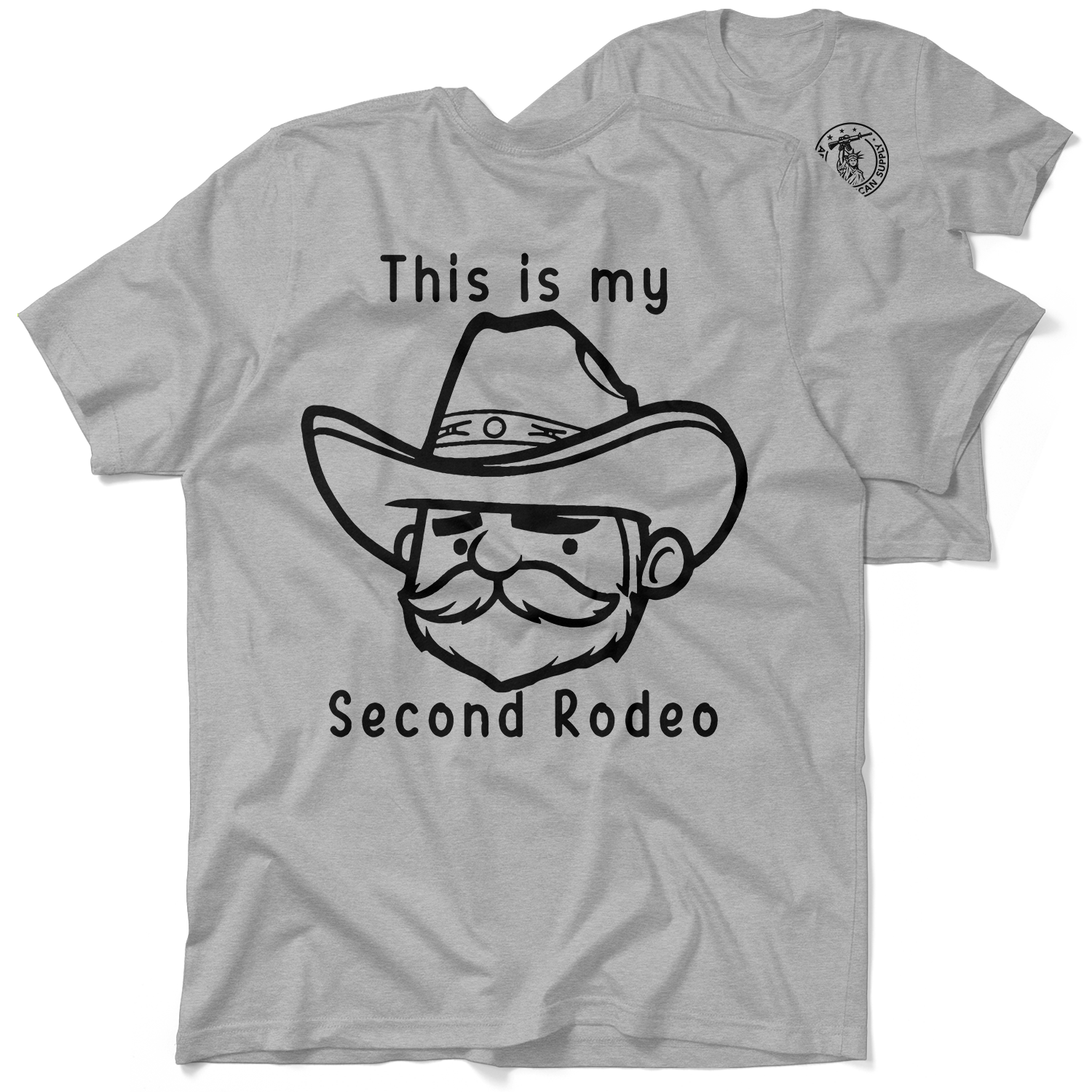 My Second Rodeo - Heather Gray T-Shirt