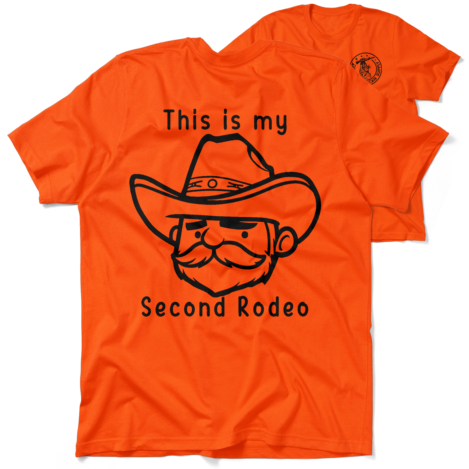 My Second Rodeo - Safety Orange T-Shirt