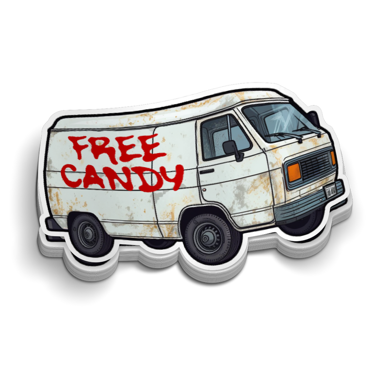 Free Candy Hard Hat Decal