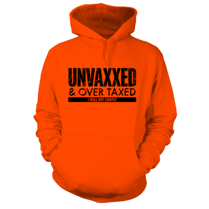 Over Taxxed - Safety Orange Hi Vis Hoodie