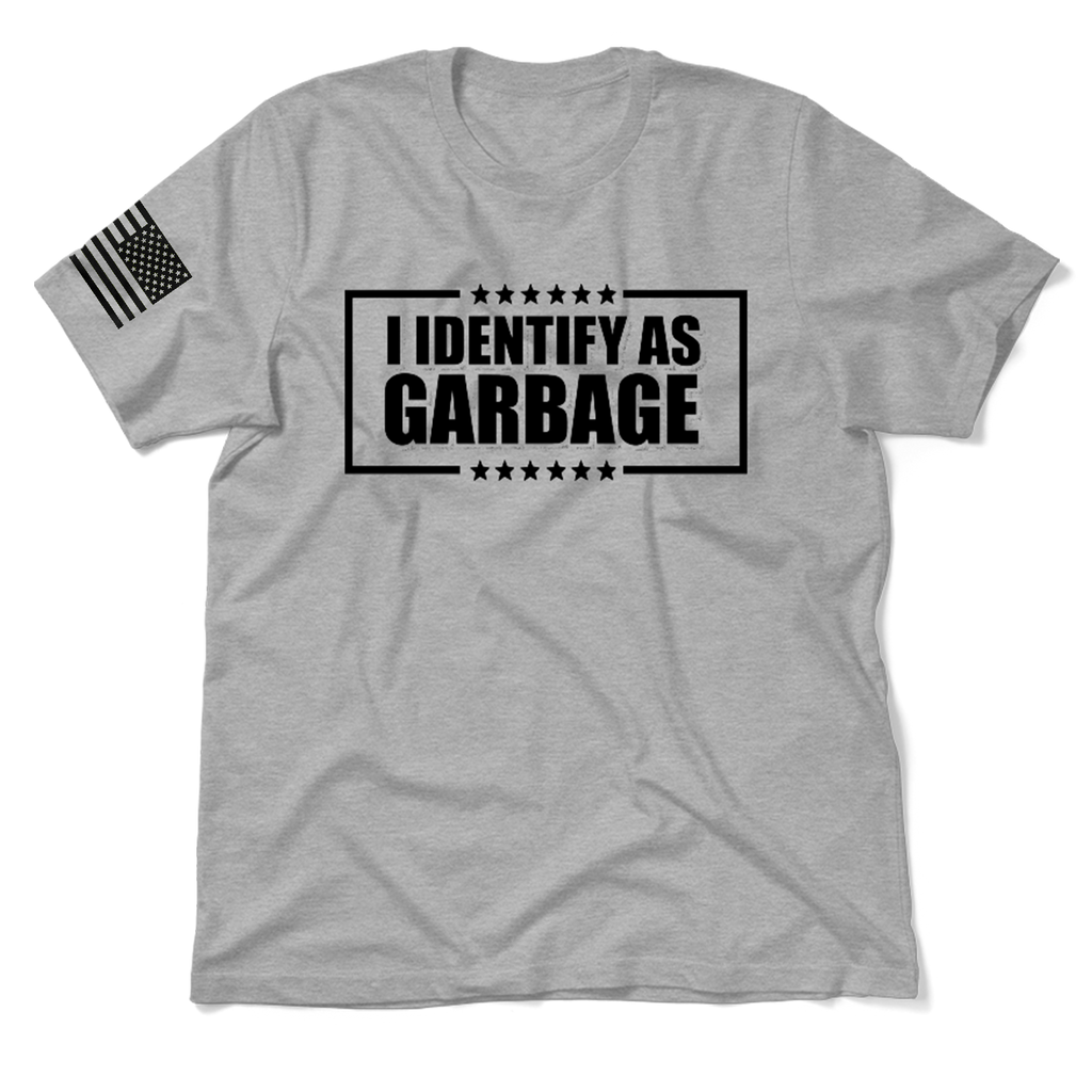 Identify as Garbage - Heather Gray T-Shirt