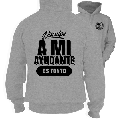 Ayudante - Heather Gray Hoodie