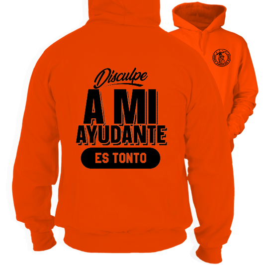 Ayudante - Safety Orange Hoodie