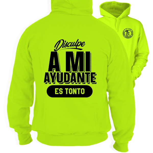 Ayudante - Safety Yellow Hi-Vis Hoodie